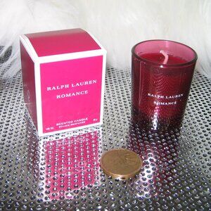 Ralph Lauren Romance scented bouigie mini candle New in box 30g